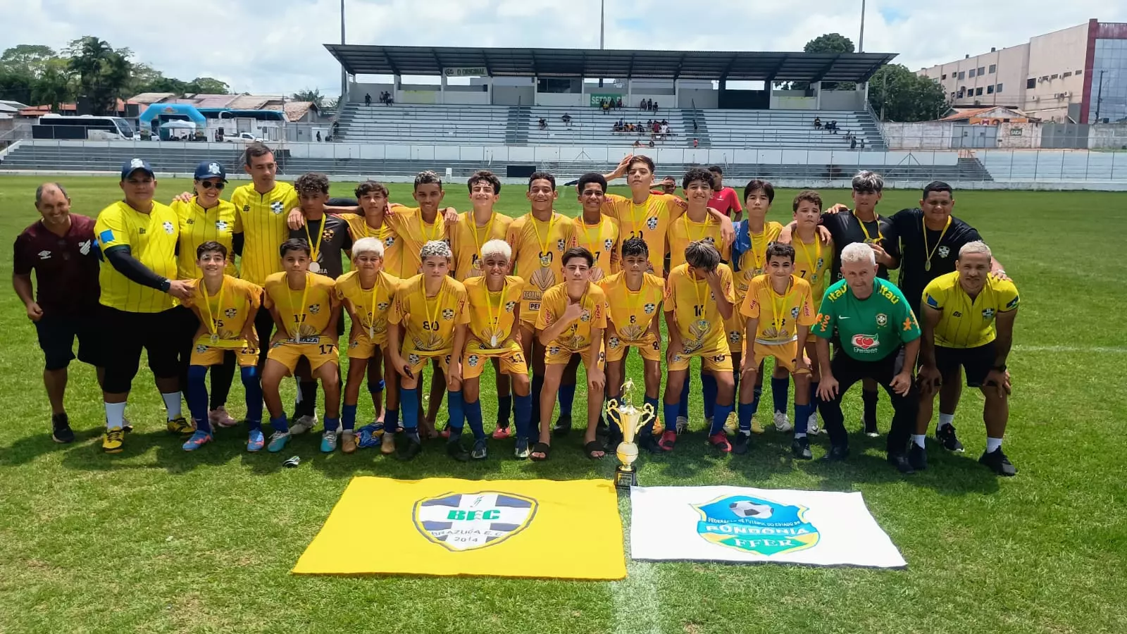 Rondoniense de Base: Clubes da capital comemoram os títulos